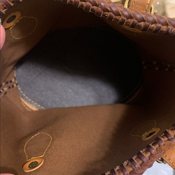 Vintage Boho Louis Vuitton Brown Hobo Bag - Picture 5 of 8